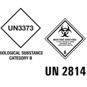 Le transport de matière biologique infectieuse