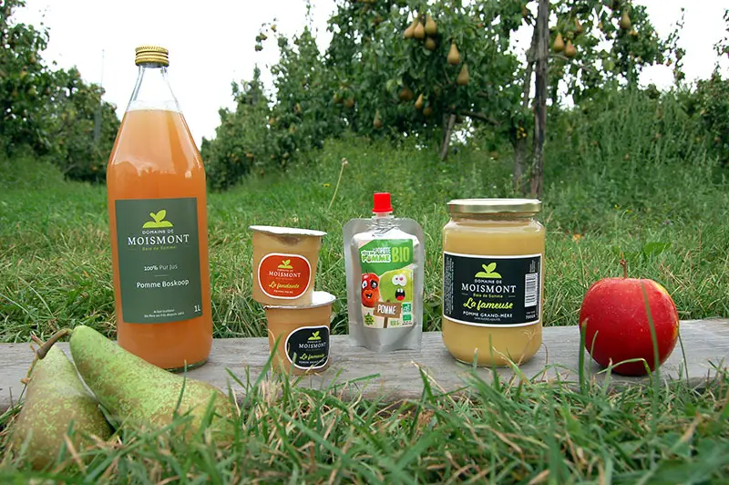 Photo des différents produit du Domaine de Moismont