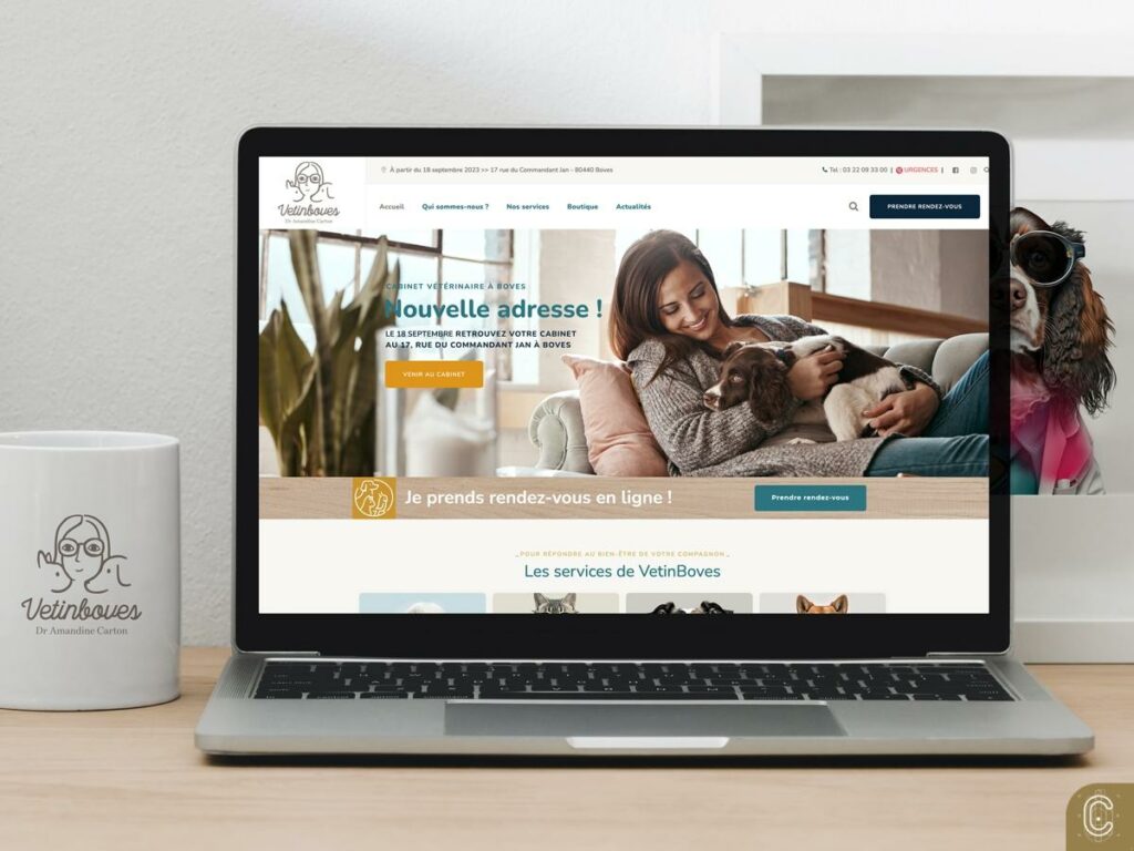 Page d'accueil du site de Vetinboves