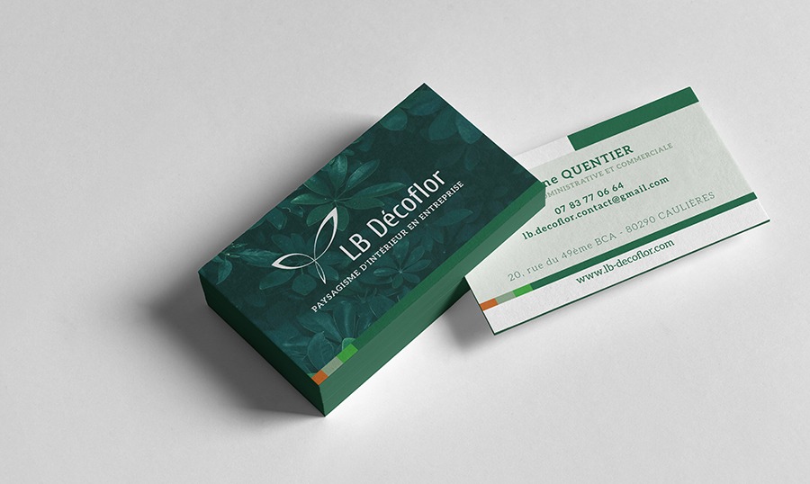 carte de viste lb decoflor cc