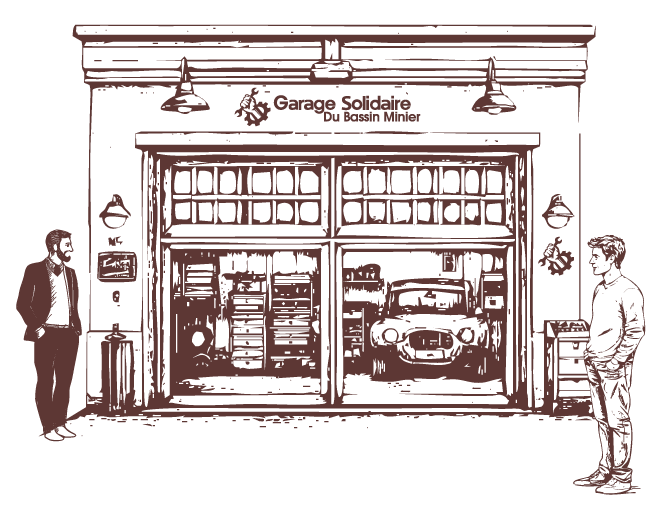 cress illustration garage solidaire